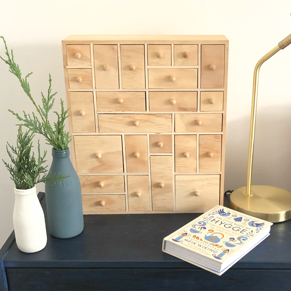 Natural Wooden Craft/ Sewing/ Jewellery organiser