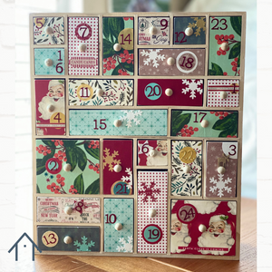 DIY Advent Calendar Kit/ Desktop Organiser/ Apothecary Cabinet (handles not glued on)